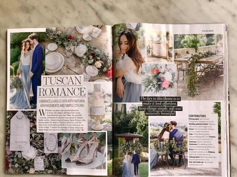 Perfect Wedding, March 2018 wedding cake feature