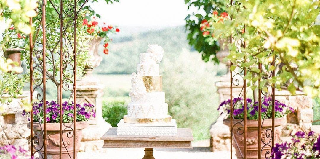 Borgo Santo Pietro, Siena Luxury Wedding Cake