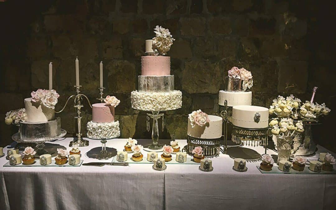 Luxury Wedding Sweet Table, Vincigliata, Tuscany