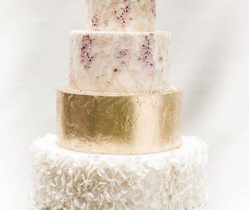 Mid-Summer Nights Dream Wedding Cake, Tuscany
