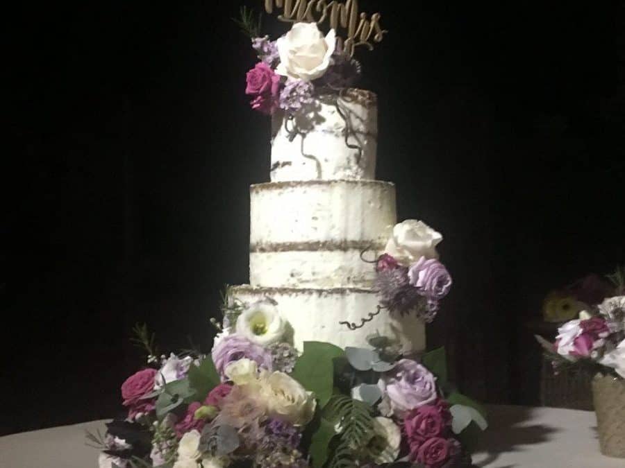 Naked Wedding Cake, Siena, Tuscany