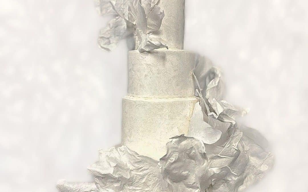Beautiful Inspired Custom Wedding Cake